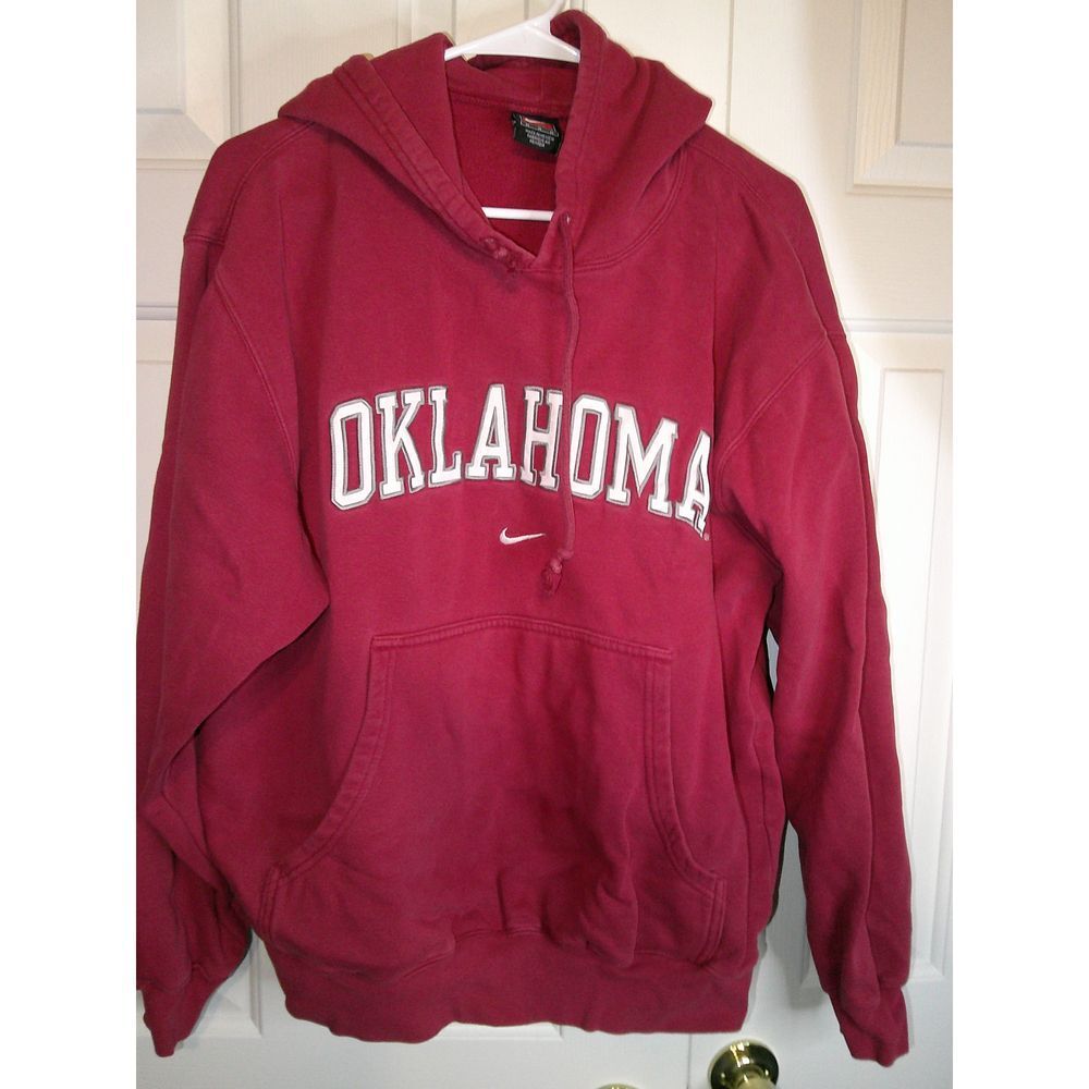 Nike Oklahoma Sooners Crimson Red College‎ Hoodie Sweatshirt